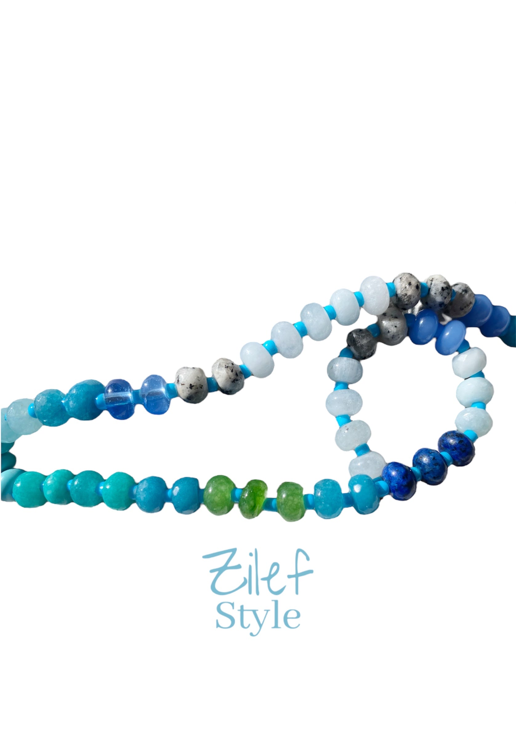 Harmony Necklace Blue