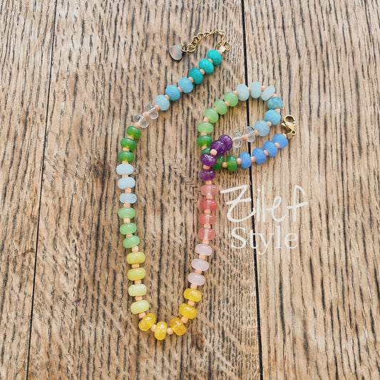 Harmony Necklace Pastel Colors